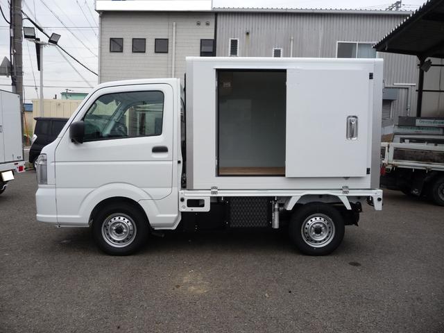 キャリイトラック 　冷凍車－５℃〜＋２０℃設定☆スタンバイ付☆２ＷＡＹ助手席側スライド仕様☆積載量３５０ｋｇ☆スズキセーフティサポート☆デュアルカメラブレーキサポート☆誤発進制御機能☆ブレーキ制御付後方誤発進制御機能（9枚目）