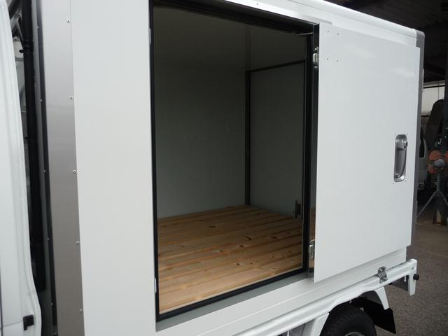 キャリイトラック 　冷凍車－５℃〜＋２０℃設定☆スタンバイ付☆２ＷＡＹ助手席側スライド仕様☆積載量３５０ｋｇ☆スズキセーフティサポート☆デュアルカメラブレーキサポート☆誤発進制御機能☆ブレーキ制御付後方誤発進制御機能（13枚目）