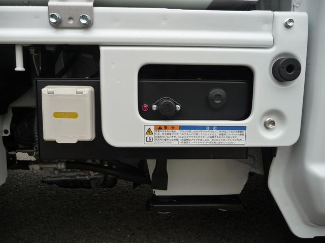 キャリイトラック 　冷凍車－５℃〜＋２０℃設定☆スタンバイ付☆２ＷＡＹ助手席側スライド仕様☆積載量３５０ｋｇ☆スズキセーフティサポート☆デュアルカメラブレーキサポート☆誤発進制御機能☆ブレーキ制御付後方誤発進制御機能（31枚目）