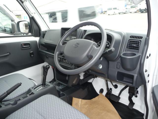 キャリイトラック 　冷凍車－５℃〜＋２０℃設定☆スタンバイ付☆２ＷＡＹ助手席側スライド仕様☆積載量３５０ｋｇ☆スズキセーフティサポート☆デュアルカメラブレーキサポート☆誤発進制御機能☆ブレーキ制御付後方誤発進制御機能（62枚目）