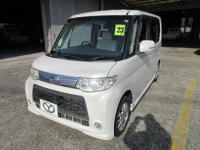 タント カスタムX ナビ・TV・スマートキー・パワースライドドア・純正アルミ(7枚目)