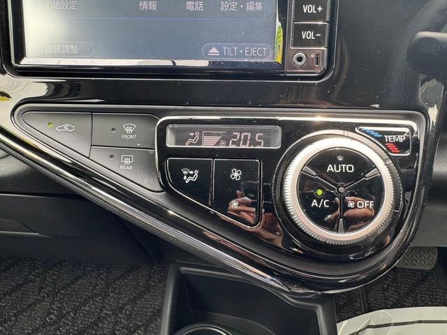 アクア Ｓ　後期・衝突軽減ブレーキ・ナビ・Ｂｌｕｅｔｏｏｔｈ・バックカメラ・フルセグ・オートハイビーム・ステアリングスイッチ・オートエアコン・ＣＤ・盗難防止装置・横滑り防止装置・ＡＢＳ・エアバック・ＡＭ・ＦＭ（27枚目）
