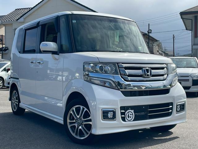 Ｎ－ＢＯＸカスタム Ｇ　ＳＳパッケージ　純正ナビ・Ｂｌｕｅｔｏｏｔｈ・バックカメラ・両側パワースライドドア・ビルトインＥＴＣ・運転席助手席シートヒーター・ディスチャージドランプ・フォグランプ・ＴＶ・ステアリングリモコン・オートエアコン（10枚目）