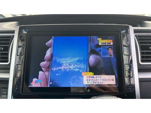 タント カスタムRS トップエディションSAII 純正8インチナビ・バックカメラ・衝突軽減ブレーキ・両側電動スライドドア・Bluetooth・DVD・CD・ビルトインETC車載器・フルセグ・LEDヘッドライト・ハーフレザーシート・オートエアコン(4枚目)