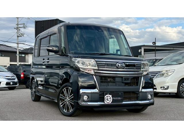 タント カスタムRS トップエディションSAII 純正8インチナビ・バックカメラ・衝突軽減ブレーキ・両側電動スライドドア・Bluetooth・DVD・CD・ビルトインETC車載器・フルセグ・LEDヘッドライト・ハーフレザーシート・オートエアコン(12枚目)