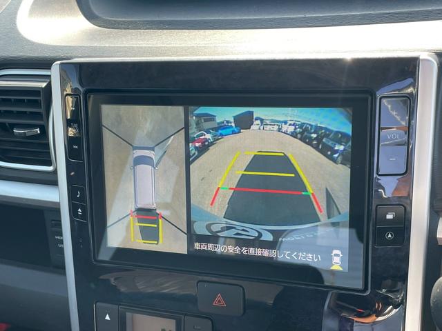 タント カスタムＲＳ　トップエディションＳＡＩＩＩ　純正８インチナビ・全方位カメラ・バックカメラ・後席モニター・衝突軽減ブレーキ・両側パワースライドドア・シートヒーター・ｂｌｌｕｅｔｏｏｔｈ・スマートアシスト・ＥＴＣ・オートハイビーム・ＤＶＤ・ＣＤ（5枚目）