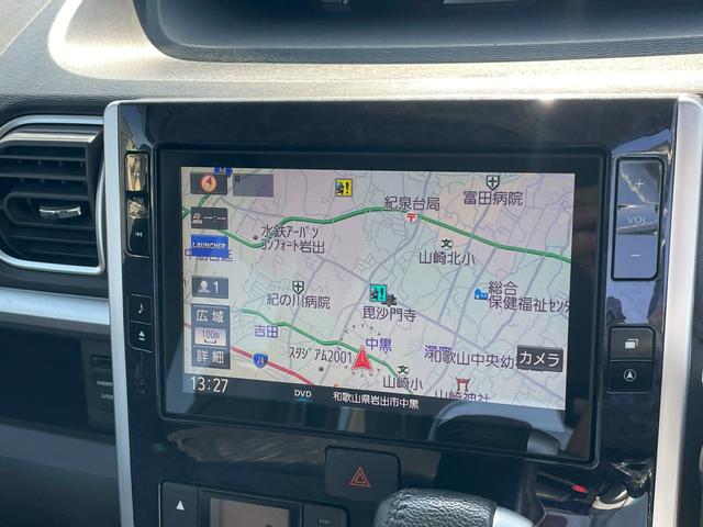 タント カスタムＲＳ　トップエディションＳＡＩＩＩ　純正８インチナビ・全方位カメラ・バックカメラ・後席モニター・衝突軽減ブレーキ・両側パワースライドドア・シートヒーター・ｂｌｌｕｅｔｏｏｔｈ・スマートアシスト・ＥＴＣ・オートハイビーム・ＤＶＤ・ＣＤ（6枚目）