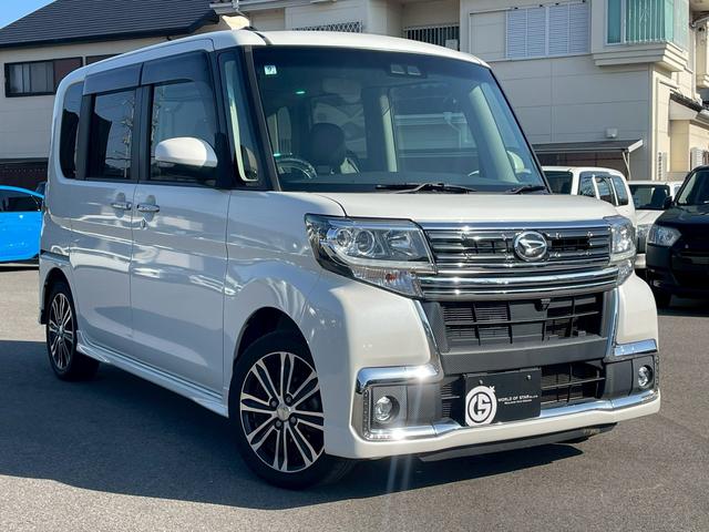 タント カスタムＲＳ　トップエディションＳＡＩＩＩ　純正８インチナビ・全方位カメラ・バックカメラ・後席モニター・衝突軽減ブレーキ・両側パワースライドドア・シートヒーター・ｂｌｌｕｅｔｏｏｔｈ・スマートアシスト・ＥＴＣ・オートハイビーム・ＤＶＤ・ＣＤ（13枚目）