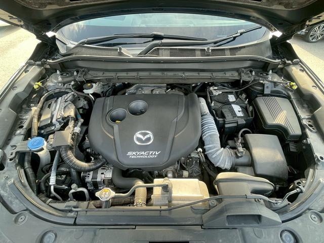 ＣＸ－８ ＸＤ　Ｌパッケージ　ＢＯＳＥサウンド・純正ナビ・全方位カメラ・カロッツェリア後席モニター・フルセグ・ＢＳＭ・衝突軽減ブレーキ・バックカメラ・Ｂｌｕｅｔｏｏｔｈ・パワーバックドア・シートヒーター・レザーシート・ＨＵＤ（69枚目）