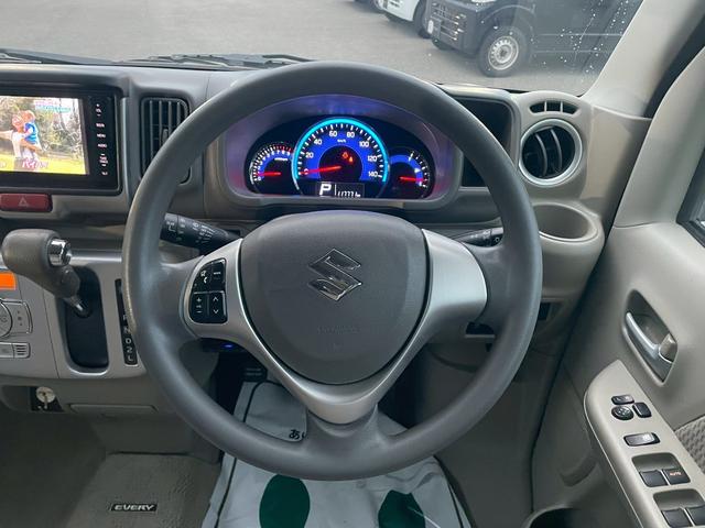 エブリイワゴン PZターボスペシャル 故障診断書付・ナビ・衝突軽減・両側Pスライドドア・フォグライト・ETC・オートステップ・リアヒーター・Bluetooth・DVD・CD・フルセグ・オートエアコン・スズキセーフティサポート・オートライト(67枚目)