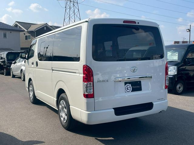 ハイエースバン ＤＸ　ＧＬパッケージ　ＬＥＤヘッドライト・衝突軽減ブレーキ・助手席エアバック・バックカメラ・ナビ・Ｂｌｕｅｔｏｏｔｈ・オートヘッドライト・トヨタセーフティセンス・ビルトインＥＴＣ・ＤＶＤ・ＣＤ・両側スライドドア（15枚目）