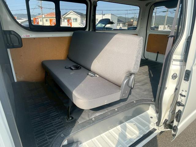 ハイエースバン ＤＸ　ＧＬパッケージ　ＬＥＤヘッドライト・衝突軽減ブレーキ・助手席エアバック・バックカメラ・ナビ・Ｂｌｕｅｔｏｏｔｈ・オートヘッドライト・トヨタセーフティセンス・ビルトインＥＴＣ・ＤＶＤ・ＣＤ・両側スライドドア（52枚目）