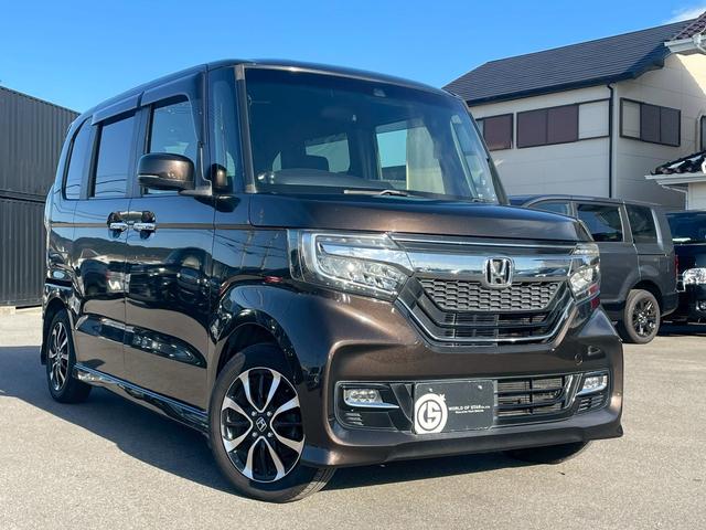 Ｎ－ＢＯＸカスタム Ｇ・Ｌホンダセンシング　ナビ・衝突軽減ブレーキ・パワースライドドア・ビルトインＥＴＣ・ＬＥＤヘッドライト・アダクティブクルーズコントロール・ホンダセンシング・Ｂｌｕｅｔｏｏｔｈ・ＤＶＤ・ＣＤ・純正アルミホイール（10枚目）