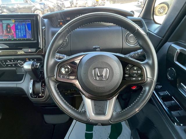 Ｎ－ＢＯＸカスタム Ｇ・Ｌホンダセンシング　ナビ・衝突軽減ブレーキ・パワースライドドア・ビルトインＥＴＣ・ＬＥＤヘッドライト・アダクティブクルーズコントロール・ホンダセンシング・Ｂｌｕｅｔｏｏｔｈ・ＤＶＤ・ＣＤ・純正アルミホイール（64枚目）