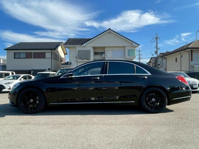 Sクラス S550ロング 全方位カメラ・ブルメスターサウンド・・レーダーセーフティパッケージ・エアバランスパッケージ・Bluetooth・ETC・ムーンルーフ・BSM・アダブティブクルーズコントロール・パワーシート(16枚目)