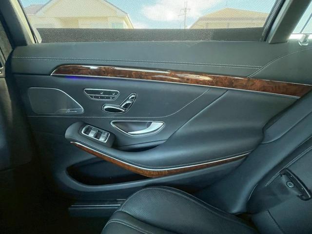 Sクラス S550ロング 全方位カメラ・ブルメスターサウンド・・レーダーセーフティパッケージ・エアバランスパッケージ・Bluetooth・ETC・ムーンルーフ・BSM・アダブティブクルーズコントロール・パワーシート(59枚目)