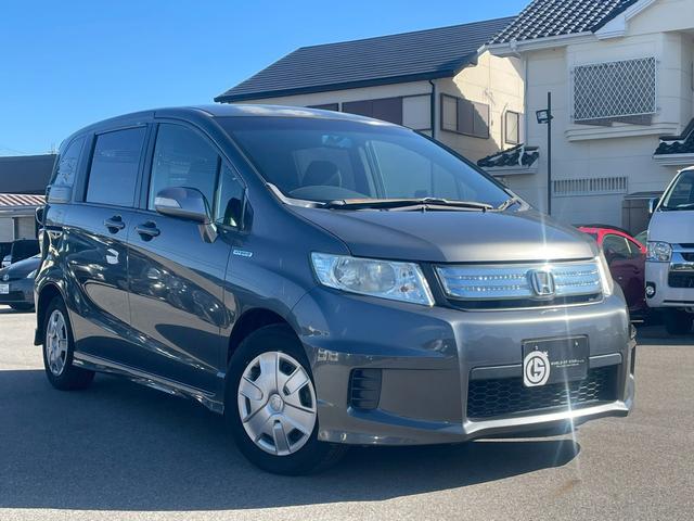 フリードスパイクハイブリッド 　純正ギャザ－ズナビ・ＤＶＤ・ＣＤ・ＵＳＢ・ＡＭ・ＦＭ・ＥＴＣ車載器・ワンセグ・エアコン・両側スライドドア・横滑り防止・ヘッドライトレベライザー・キーレスキー・（8枚目）