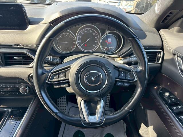 CX-8 XD Lパッケージ BOSEサウンド・全方位カメラ・衝突軽減ブレーキ・純正ナビ・Bluetooth・TV・ステアリングヒーター・パーキングセンサー・パワーバックドア・DVD・パワーシート・LEDヘッドライト・Sヒーター(53枚目)