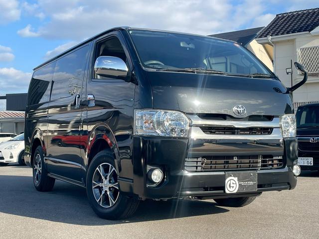 ハイエースバン ロングスーパーGL LEDヘッドライト・助手席エアバック・バックカメラ・ナビ・Bluetooth・スマートキー・プッシュスタート・オートヘッドライト・ETC・DVD・CD・両側スライドドア(8枚目)
