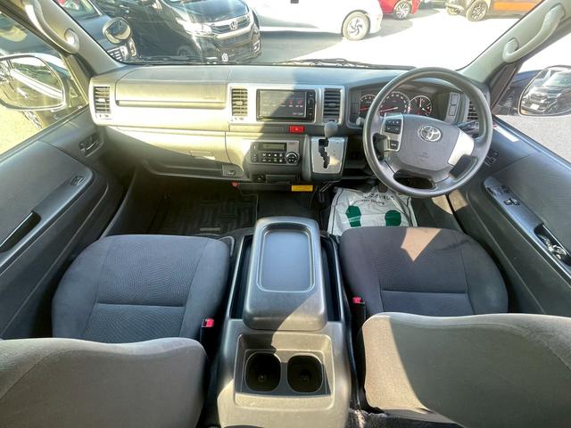 ハイエースバン ロングスーパーGL LEDヘッドライト・助手席エアバック・バックカメラ・ナビ・Bluetooth・スマートキー・プッシュスタート・オートヘッドライト・ETC・DVD・CD・両側スライドドア(63枚目)