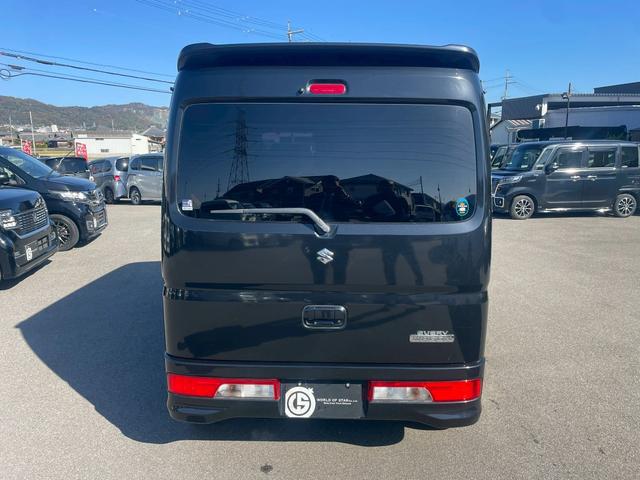 エブリイワゴン ナビ・衝突軽減ブレーキ・両側パワースライドドア・フォグライト・ETC・オートステップ・リアヒーター・Bluetooth・DVD・CD・フルセグ・オートエアコン・スズキセーフティサポート・オートライト(13枚目)