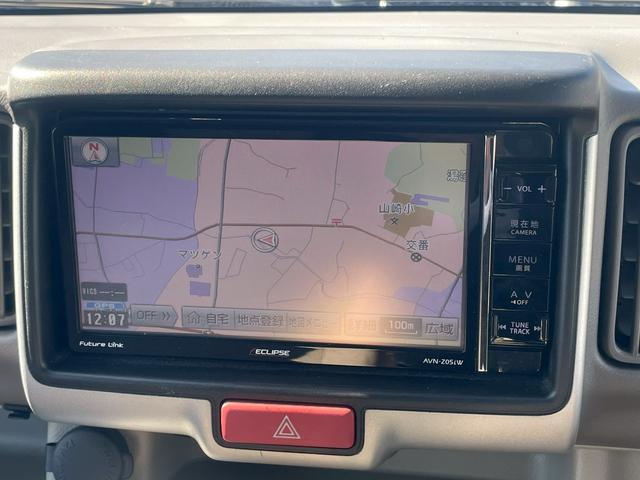 エブリイワゴン ナビ・衝突軽減ブレーキ・両側パワースライドドア・フォグライト・ETC・オートステップ・リアヒーター・Bluetooth・DVD・CD・フルセグ・オートエアコン・スズキセーフティサポート・オートライト(23枚目)