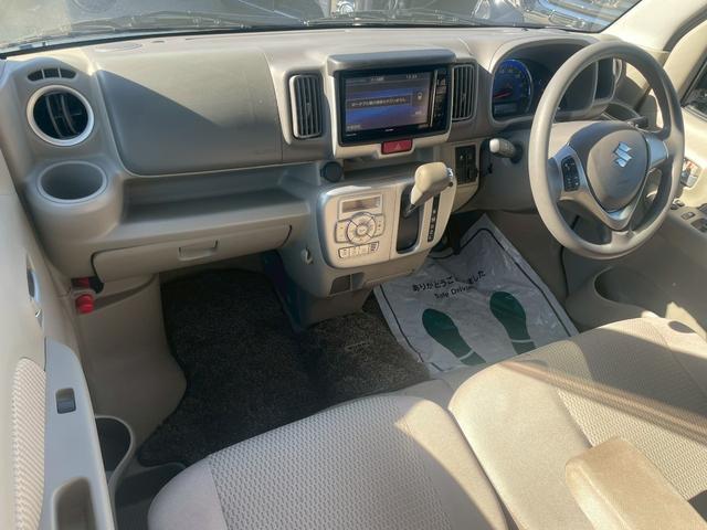 エブリイワゴン ナビ・衝突軽減ブレーキ・両側パワースライドドア・フォグライト・ETC・オートステップ・リアヒーター・Bluetooth・DVD・CD・フルセグ・オートエアコン・スズキセーフティサポート・オートライト(61枚目)