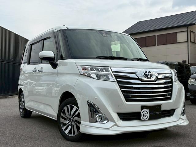 ルーミー カスタムＧ　故障診断書付・純正９型ナビ・バックカメラ・衝突軽減ブレーキ・ＬＥＤヘッドライト・シートヒーター・両側パワースライドドア・シートカバー・Ｂｌｕｅｔｏｏｔｈ・クルーズコントロール・ＤＶＤ・ＣＤ・純正ＡＷ（8枚目）