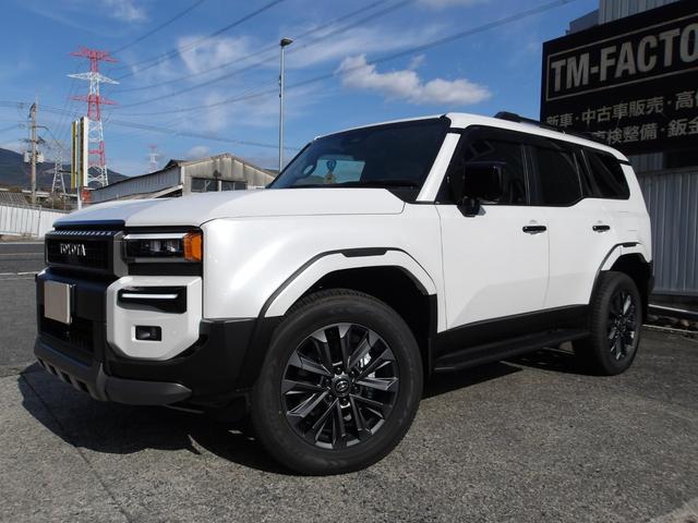 ランドクルーザー250 ZX ダークチェスナット本革シート サンルーフ 純正20インチアルミホイル モデリスタ 純正ナビTV ETC 走行中TVOK ディーゼル 7人乗り(5枚目)