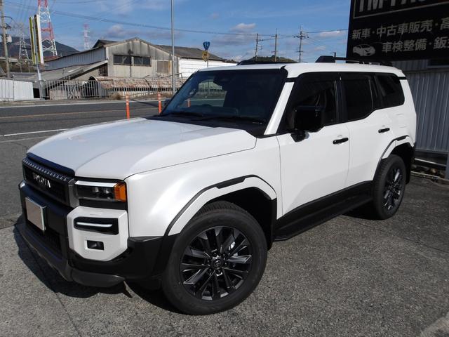 ランドクルーザー250 ZX ダークチェスナット本革シート サンルーフ 純正20インチアルミホイル モデリスタ 純正ナビTV ETC 走行中TVOK ディーゼル 7人乗り(6枚目)