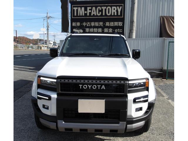 ランドクルーザー250 ZX ダークチェスナット本革シート サンルーフ 純正20インチアルミホイル モデリスタ 純正ナビTV ETC 走行中TVOK ディーゼル 7人乗り(8枚目)