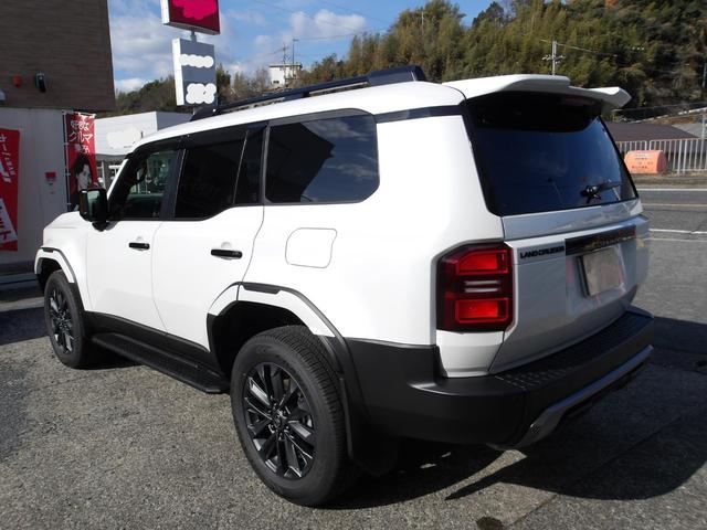 ランドクルーザー250 ZX ダークチェスナット本革シート サンルーフ 純正20インチアルミホイル モデリスタ 純正ナビTV ETC 走行中TVOK ディーゼル 7人乗り(18枚目)