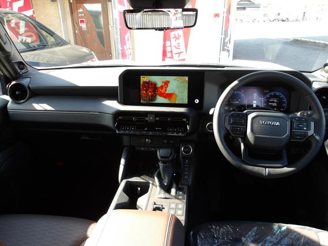 ランドクルーザー250 ZX ダークチェスナット本革シート サンルーフ 純正20インチアルミホイル モデリスタ 純正ナビTV ETC 走行中TVOK ディーゼル 7人乗り(20枚目)