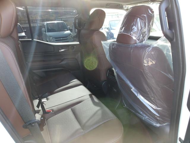 ランドクルーザー250 ZX ダークチェスナット本革シート サンルーフ 純正20インチアルミホイル モデリスタ 純正ナビTV ETC 走行中TVOK ディーゼル 7人乗り(25枚目)