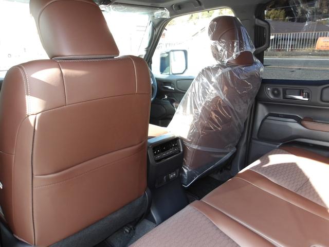 ランドクルーザー250 ZX ダークチェスナット本革シート サンルーフ 純正20インチアルミホイル モデリスタ 純正ナビTV ETC 走行中TVOK ディーゼル 7人乗り(34枚目)