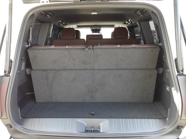 ランドクルーザー250 ZX ダークチェスナット本革シート サンルーフ 純正20インチアルミホイル モデリスタ 純正ナビTV ETC 走行中TVOK ディーゼル 7人乗り(39枚目)