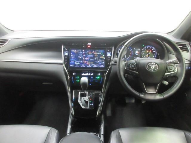 ハリアー プレミアム スタイルノアール フルセグ メモリーナビ DVD再生 バックカメラ 衝突被害軽減システム ETC LEDヘッドランプ アイドリングストップ(6枚目)