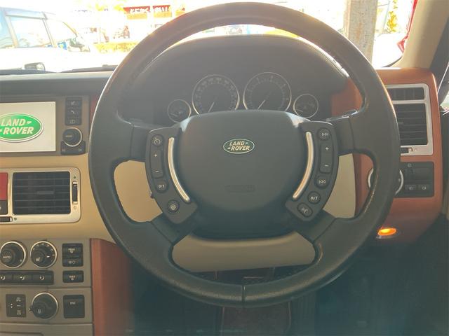 レンジローバー ヴォーグ 運転席助手席サイドエアバッグ/サンルーフ/革シート/盗難防止システム/修復歴なし/走行距離55,000km/コーティング済み(20枚目)