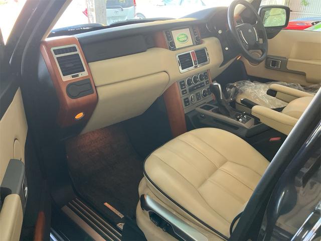 レンジローバー ヴォーグ 運転席助手席サイドエアバッグ/サンルーフ/革シート/盗難防止システム/修復歴なし/走行距離55,000km/コーティング済み(21枚目)