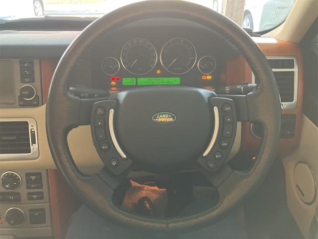 レンジローバー ヴォーグ 運転席助手席サイドエアバッグ/サンルーフ/革シート/盗難防止システム/修復歴なし/走行距離55,000km/コーティング済み(34枚目)