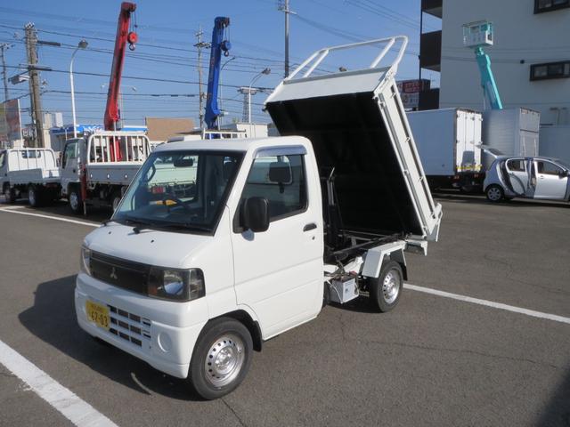 ミニキャブトラック 　４ＷＤ（切替式）　ダンプ　５Ｆ　走行距離７６，４００ｋｍ　旧レンタカー（2枚目）