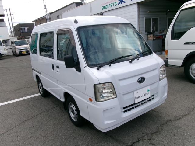 サンバーバン 　トランスポーター　ＡＴ車　エアコン　パワステ　パワーウィンドウ　エアーバック　キーレス　リースアップ車（2枚目）