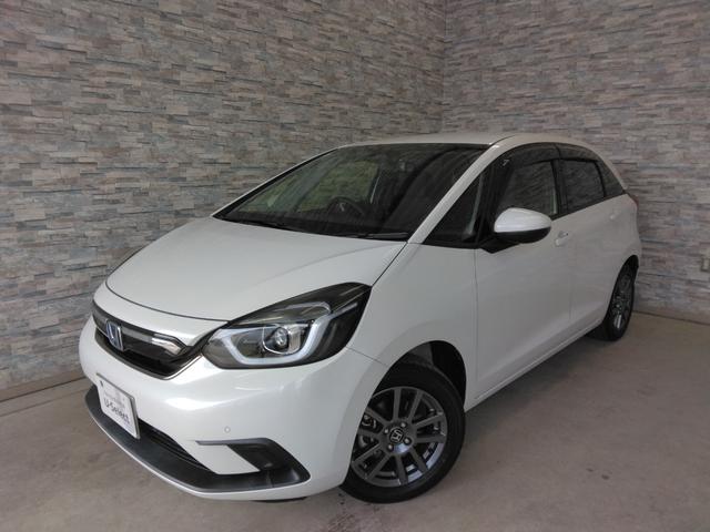 フィット ｅ：ＨＥＶホーム　１年保証　弊社下取車　８インチナビＴＶ　ドラレコ　アルミホイール　ＥＴＣ（5枚目）