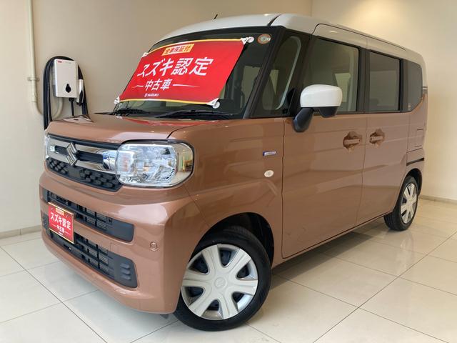 スペーシア ＨＹＢＲＩＤ　Ｘ　　デモカー使用車　全方位ナビ　ＬＥＤヘッド　デュアルセンサーブレーキサポートＩＩ（前後衝突軽減ブレーキ）　全方位モニター付きメモリーナビゲーション（Ｂｌｕｅｔｏｏｔｈ対応）　後席両側パワースライドドア　ＬＥＤヘッドライト　シートヒーター（20枚目）