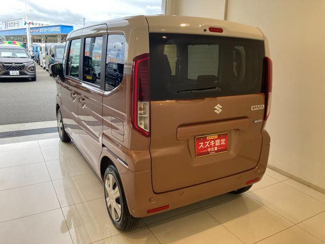 スペーシア ＨＹＢＲＩＤ　Ｘ　　デモカー使用車　全方位ナビ　ＬＥＤヘッド　デュアルセンサーブレーキサポートＩＩ（前後衝突軽減ブレーキ）　全方位モニター付きメモリーナビゲーション（Ｂｌｕｅｔｏｏｔｈ対応）　後席両側パワースライドドア　ＬＥＤヘッドライト　シートヒーター（46枚目）