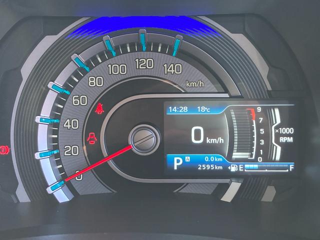 ハスラー タフワイルド　３型　　デモカー使用車　全方位ナビ　ＡＣＣ　デュアルカメラブレーキサポート（前後衝突軽減ブレーキ）　全方位モニター付きメモリーナビゲーション（Ｂｌｕｅｔｏｏｔｈ対応）　ＬＥＤヘッドライト　オートライト　オートエアコン　シートヒーター　ＡＣＣ（2枚目）