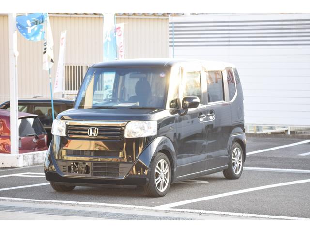 N-BOX G SSパッケージ 地デジナビ 両側パワースライドドア G SSパッケージ 修復歴なし 衝突軽減ブレーキ バックカメラ スマートキー プッシュスタート アイドリングストップ オートエアコン 電動格納ミラー 整備保証付(3枚目)