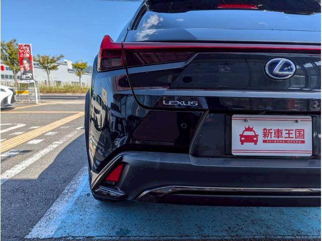ＵＸ ＵＸ２５０ｈ　Ｆスポーツ　禁煙車／サンルーフ／３眼ＬＥＤヘッドライト／社外１９インチアルミホイール／パワーバックドア／バックカメラ／シートヒーター／ステアリングヒーター／ＣＤ・ＤＶＤデッキ／アクティブサウンドコントロール／（18枚目）