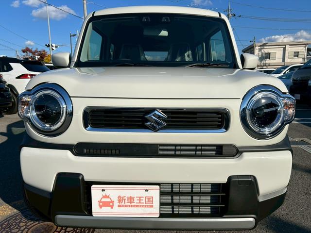 ハスラー ハイブリッドＧ　届け出済未使用車／ＬＥＤヘッドライト／アダプティブクルーズコントロール／オートライトシステム／クリアナンスソナー／電動格納ミラー／デュアカメラブレーキサポート／リアパーキングセンサー／車線逸脱警報機能（5枚目）