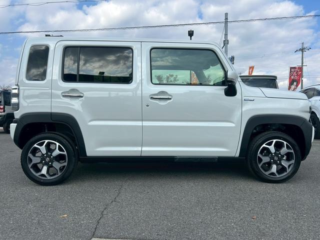 ハスラー ハイブリッドＸ　届け出済未使用車／ＬＥＤヘッドライト／アダプティブクルーズコントロール／オートライトシステム／クリアナンスソナー／電動格納ミラー／デュアカメラブレーキサポート／リアパーキングセンサー／車線逸脱警報機能（12枚目）